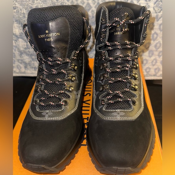 New Mens Louis Vuitton Canyon Trail Monogram Boot Authentic - Picture 3 of 5